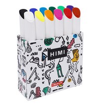 미야 HIMI 워셔블 실키 크레용 아기 유아 크레파스, 12색, 1개