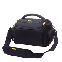 Canon 니콘 소니 카메라 가방 Slr 사진 가방 싱글 숄더 여성용 사진 가방, Nikon소형+6선물+벨트