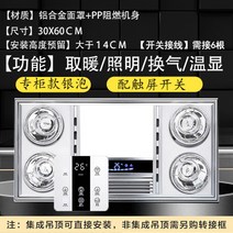 조명 환풍기 램프 천장 등따듯한 일체형 30X60 욕실난방기, T11-전문판매대 실버(띠 환기)방