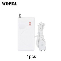 누수탐지기 수도누수탐지기 누수탐지내시경 고성능 무선 누수 센서 감지기 알람 시스템 배송 로트당 2 개, 2.1pcs