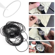시계 수리용품 줄줄이기 줄조절 줄공구 오프너 950pcs 0.5mm/0.6mm Dia 고무 O 링 방수 라운드 시계 다시