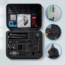DIY 고프로 가방 인스타 360 가방 블럭형 망원경 악세사리 케이스 GOPRO INSTA360 액션캠, 소(15.8x11.3x5.5cm)