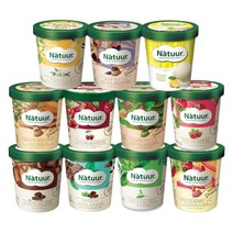 나뚜루 파인트 체리블러썸/녹차/바닐라/초코/스트로베리 등 4개 혼합구성, 1.녹차x2+스트로베리x2