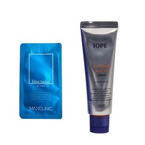 맥스클리닉 블루탄지 오일폼 5g+아이오페 비타민 에이스 크림 50ml 증정