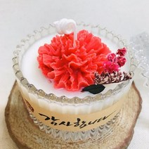 [제이쥬]카네이션캔들 쁘띠메리고 어버이날선물 스승의날 감사선, 색상:단일색상|사이즈:가든파티