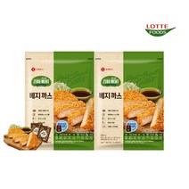 [다만세푸드] 롯데푸드 제로미트 베지까스 390g x 2 (2팩) / 돈까스 비건푸드