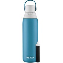 브리타 Brita 정수 텀블러 물통 스테인리스 보온보냉 기능, 591ml, Blue Jay