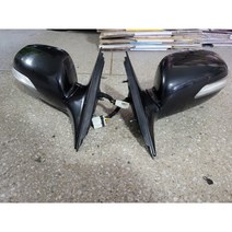 그랜져TG 백미러 더럭셔리그랜져 백미러 그랜져TG 사이드미러 검정색 10핀 중고, 조수석