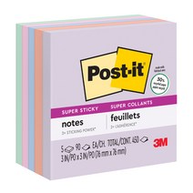 3M 포스트잇 친환경 발리 654-5SSNRP