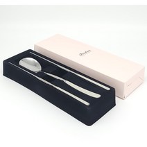 [프리스틴] 고급 한식 수저세트 프리미엄 숟가락 젓가락_1인, 색상, 블루브리즈