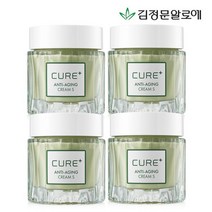김정문알로에 큐어 안티에이징 크림S 50g 4개, 단품