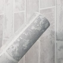 무지막지 (홈쇼핑용)워터풀 조각벽지 62장세트 풀바른 물벽지, 조각62P-베를린스톤웜그레이