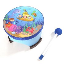 맥키MACKi 바다 키즈드럼(6인치) 맬럿포함