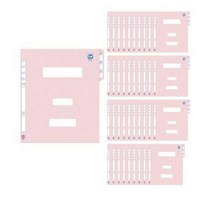 서일산업 정부화일 A4, 청색, 60개입