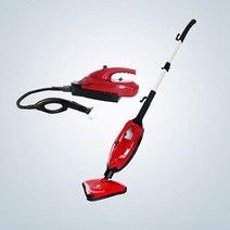 스팀해빙기 분리형 1500W 고압 스팀 청소기 스팀 걸레 간편한 바닥 창 세척기 빗자루 청소 기계, 02 빨간_04 KR_01 220V