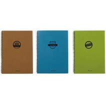 알파 영그린 트윈링노트 PP 9000(16절100g188x265mm224매)(색상랜덤), [2290530]옵션없음