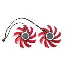 2PCS 85MM 4PIN FY09010H12LPB FDC10U12S9-C RX 560 GUP 팬 Radeon XFX 그래픽 카드 냉각, 01 1LOT