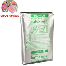 후지필름-인스탁스 미니 필름 60 80 00 매 흰색 가장자리 3 인치 와이드 인스턴트 카메라 9 7s 25, 0 0 sheets