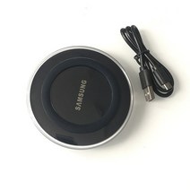 원래 삼성 갤럭시 S6 S7 가장자리 S8 S9 S10 S20 S21 S22 Plus Note 8 9 10 플러스 Note20 울트라 S10E 폴드 4 3 2 무선 충전기, [02] Black No Box