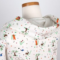 기모 특양면 다이마루 토끼나무 3종 - 화이트아이보리 (30323) SEO-152 기타다이마루원단 - 나염프린트