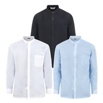 차이나 카라 남성 마셔츠 남자 긴팔 여름