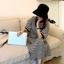 여자 편한 스프라이트 오버핏 허리조임 반팔 원피스 롱 예쁜 휴양지 봄 미니 겨울 빅사이즈