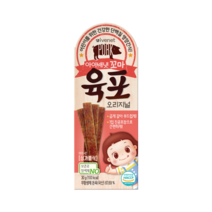 [아이배냇] 꼬마 전용국 아기간식 덮밥소스 아기반찬 12종 행사, S223꼬마 육포 오리지널(돈육)4개, 30g, 4개