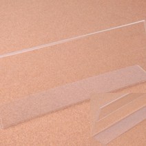 가로형 단면쇼케이스 300X100MM 아크릴 메뉴판 게시판 A4아크릴게시판 편의점가격표파티션이름표