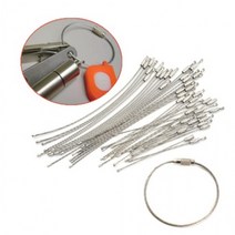 EDC 키체인 로프 스틸 와이어 케이블 나사 잠금 캠프, EDC Keychain A3 BL03118