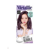 미쟝센 헬로버블 폼 컬러 염색제, 7MA 메탈릭 애쉬 x 1개, 7MA 메탈릭 애쉬 x 1개