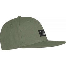Salewa 살레와Puez Canvas Flat Cap, Raw Green, One Size
