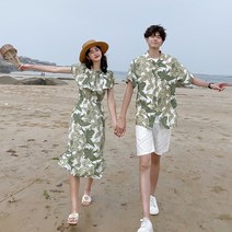 커플시밀러룩 휴양지 커플룩 웨딩 촬영 시밀러룩 캐쥬얼 제주도커플룩 XXXL까지 2 18