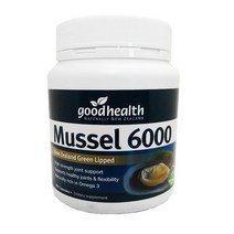 [뉴질랜드직구] 굿 헬스 Premium Grade 머슬 6000MG 뉴질랜드산 초록입홍합 300캡 1PACK, 수량, 상세참조
