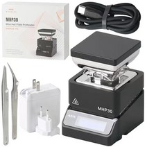 MHP30 PD 미니 핫 플레이트 SMD 예열기 재작업 가열 스테이션 PCB 보드 납땜 TE01 TC01 MTweezer 전자 전화 수리 용, MHP30 PD e MTweezer