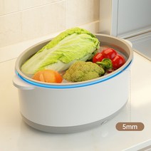 야채 세척기 초음파 수생 정수기 대용량 과일 세척 바구니 방수 다기능 더블 레이어 주방 용품