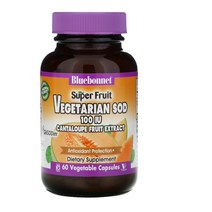 Bluebonnet Nutrition 블루보넷 베지테리안 SOD 100 IU 칸탈로프멜론100 IU 60캡슐 1개