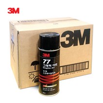 3M77 그래픽아트455ml(12EA) 박스단위 스프레이 접착제 스프레이본드 77본드