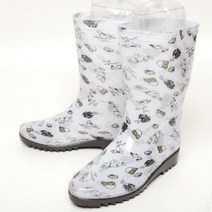 투명 멋쟁인 3.0 cm 여성 패션 장화 레인부츠 멋내기