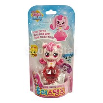 반짝반짝 캐치티니핑 롤러스탬프 하츄핑 캔디 사탕 피규어 도장 놀이 세트