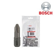 보쉬 스크류 드라이버 비트 PH2 25mm 25p 2607001513 한날 육각