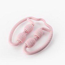 핸들 롤러 마사지 기구 종아리 마시지기구 마사지 트레이닝 종아리 운동 목 핸들 팔뚝 롤러, 퍼플