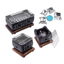 정성몰 집콕 필수 아이템! 가정용 일본식 미니화로 소형 중형 대형(단품or고체연로 5p 세트) 1인용 감성 혼밥, 대형, 고체연료 5p 추가