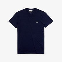 라코스테 라운드 반팔티 TH6709 166 네이비