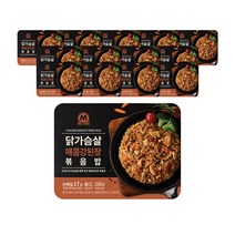 미트리 닭가슴살 볶음밥 도시락 매콤강된장 250g, 매콤강된장 볶음밥도시락 14팩