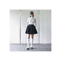 [에고이스트] [Tennis Line] 핀턱 포인트 플레어 미니 스커트 EN3WS868