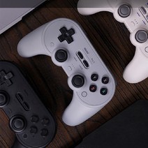 8BitDo PRO2 블루투스 게임패드 무선 컨트롤러 조이스틱 닌텐도 스위치, 그레이