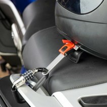 harley honda kawasaki yamaha indian vespa 먼지 자전거 오토바이 부품을 위한 검은색 헬멧 보안 잠금 t-bar 3자리 조합