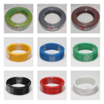 HFIX 1.5SQ 2.5SQ 단선 소방 감지기 전선 1롤 300미터 전기선 국내생산, 흑(BLACK), 2.5SQ(2.25mm)