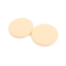 메이크업 원형 NBR 퍼프 2개입 1P 화장 라텍스 스펀지, 1, 본상품선택