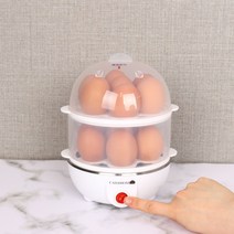 까사맘 2단 계란 반숙기 에그 찜기 달걀 삶는 굽는 기계 구운계란 만들기, SA-ES300